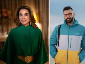 معتز عزايزة - الملكة رانيا