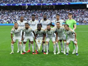 فريق ريال مدريد (Photo by Thomas COEX / AFP)