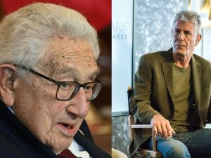Anthony Bourdain and Henry Kissinger