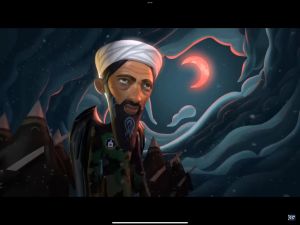 أسامة بن لادن في فيلم الماعز الأليف