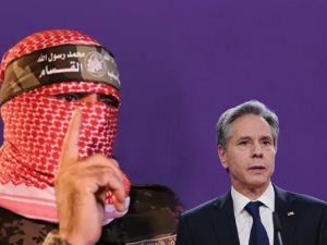 أبو عبيدة - أنتوني بلينكن