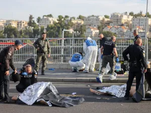 موقع عملية إطلاق النار في مدينة القدس المحتلة