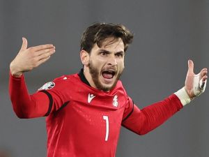 خفيتشا كفاراتسخيليا (Photo by Giorgi ARJEVANIDZE / AFP)