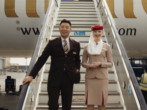 Behind the scenes filming with Emirates brand ambassador, Penélope Cruz