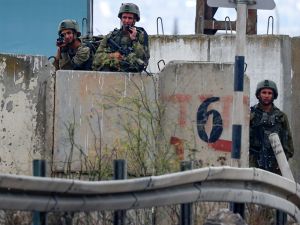 جنود من قوات الاحتلال الاسرائيلي في الضفة الغربية