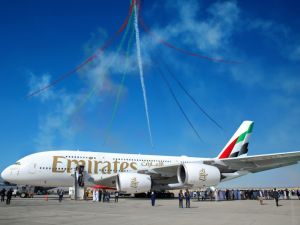  Emirates A380 fleet to ‘fly better’ well into the next decade with significant investments signed at Dubai Airshow 2023