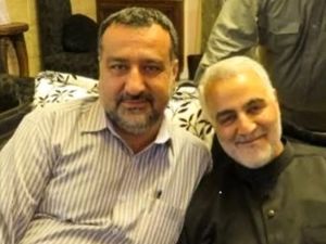 قاسم سليماني ورضى موسوي