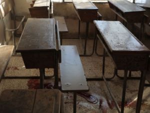 استشهاد معلمة بقصف لقوات النظام