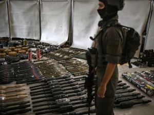 Israeli occupation weapons 