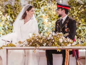 حفل زفاف الأمير الحسين والأميرة رجوة