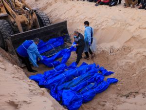 Gaza mass grave