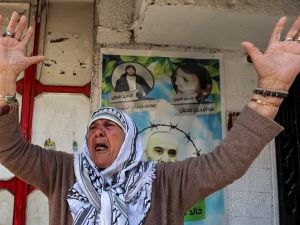 Palestinian elderly woman