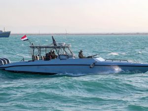 Yemeni navy in the Red Sea