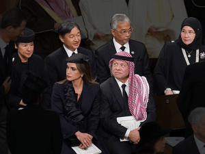 الملك عبدالله الثاني وزوجته الملكة رانيا 