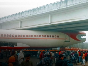 Scrap plane in India