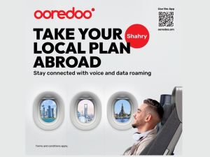 Ooredoo تتيح لعملاء باقات شهري المُحدثة الاستمتاع بالتجوال والسفر مع باقاتهم المحلية