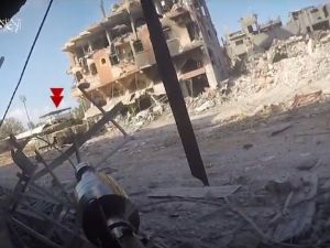 صورى تسبق تدمير آلية إسرائيلية