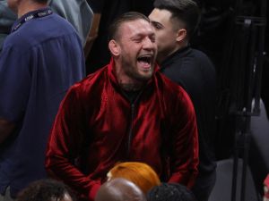 كونور ماكغريغور (Photo by Megan Briggs / GETTY IMAGES NORTH AMERICA / Getty Images via AFP)