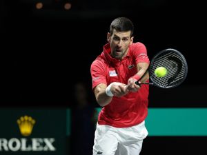 نوفاك ديوكوفيتش (Photo by LLUIS GENE / AFP)