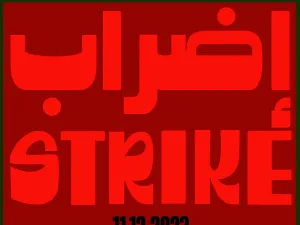اضراب عالمي تضامنا مع غزة