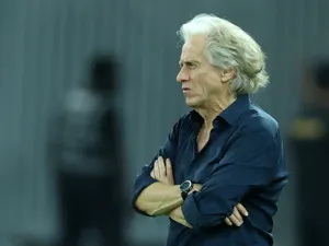Hilal's Portuguese coach Jorge Jesus reacts during the Saudi Pro League football match between Al-Ittihad and Al-Hilal at Prince Abdullah al-Faisal Stadium in Jeddah on September 1, 2023. (Photo by AFP)