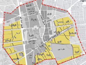 خريطة ازالة أحياء جدة