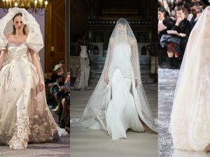 من عروض صيف 2024 للأزياء الراقية إليكي أجمل موديلات فساتين الزفاف الرائجة