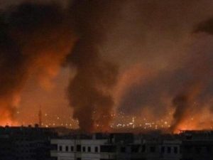 قصف إسرائيلي علة مواقع الميليشيات الإيرانية في سوريا