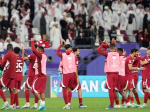 قطر تؤكد هيمنتها على المجموعة الأولى (Photo by Giuseppe CACACE / AFP)