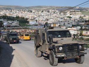 Israeli troops in the West Bank 