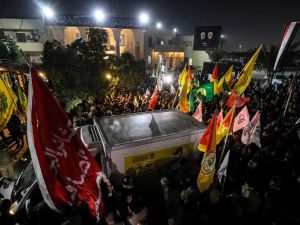 American strike killed pro-Iran commander in Iraq: US official. (Ahmad Al Rubaye/ AFP)