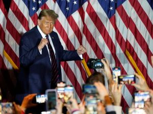 former US President Donald Trump