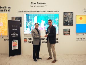 تلفزيون "The Frame 2024" يحصل على أول شهادة اعتماد ArtfulColor لدقة الألوان من هيئة الألوان العالميّة "بانتون"