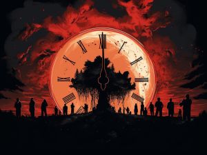 ساعة يوم القيامة 