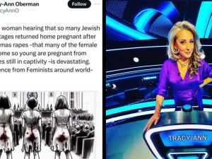 Israeli female hostages returned home 'PREGNANT'! British actress stirs controversy 