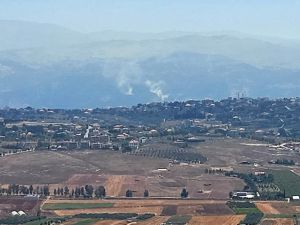 استهداف قاعدة مراقبة جوية إسرائيلية في منطقة جبل الجرمق "ميرون"