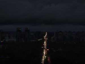 Blackout in the Ukrainian capital Kyiv