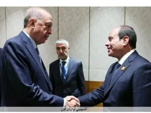 اردوغان في مصر بعد 12 عاما من الغياب- صورة عن وسائل اعلام مصرية