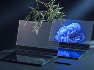 Lenovo Project Crystal is world’s first transparent Laptop with Micro-LED