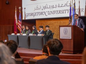 Georgetown Qatar’s Model United Nations Champions Underrepresented Voices