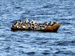 Migrants boat
