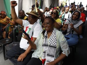 South Africa to prosecute its citizens who were found to have joined the Israeli army fighting for Israel in Gaza. (Gianluigi Guercia/ AFP)