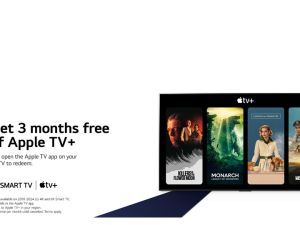 "إل جي" تقدم فترة تجريبية مجانية لمدة ثلاثة أشهر لخدمة Apple TV+ لمالكي أجهزة التلفاز الذكية والشاشات العصرية