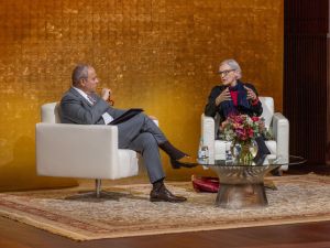 Pioneering Female Education Leader Discusses Regional Dynamics at Georgetown Qatar Dean’s Speaker Series