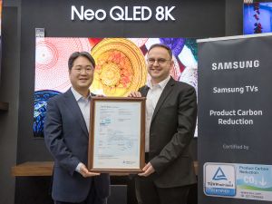 Samsung Electronics Earns ‘Product Carbon Reduction’ Certification for 2024 Neo QLED, OLED and Lifestyle TVs From TÜV Rheinland