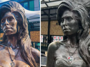 تمثال آمي واينهاوس