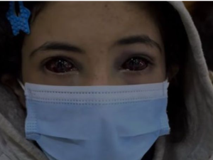 الطفلة الفلسطينية من غزة أمينة غانم