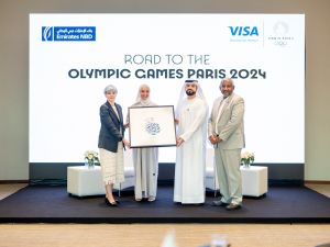 Visa and Emirates NBD Partner to Sponsor First Emirati Woman Cyclist Safiya Al Sayegh for the Olympic Games Paris 2024