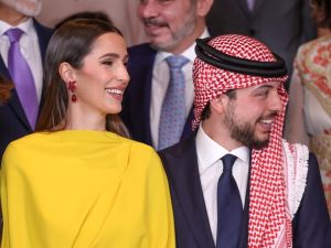 الأمير الحسين والأميرة رجوة