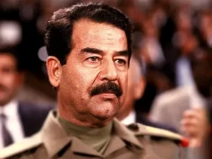 الرئيس العراقي الراحل صدام حسين